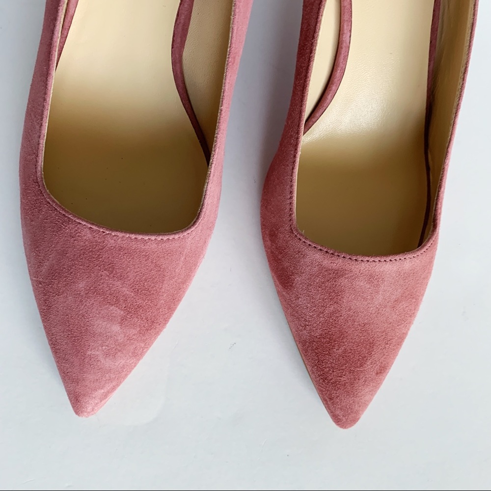 EVERLANE The Editor Rosewood Suede Kitten Heels - Picture 6 of 10
